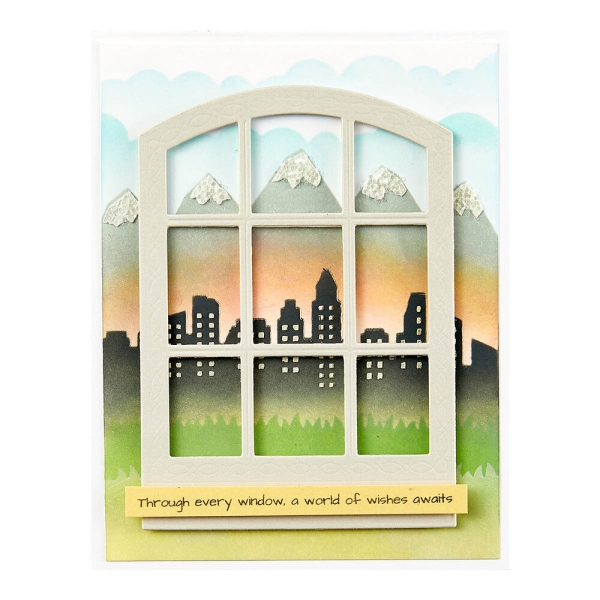 Background Scapes, Schablone - Spellbinders