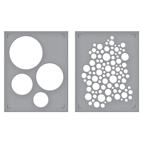 Lots of Circles, Schablone - Spellbinders