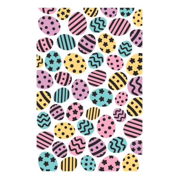 Layered Ornate Eggs, Schablone - Spellbinders