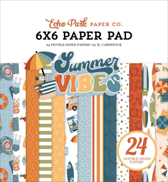 Summer Vibes 6x6 Paperpad - Echo Park