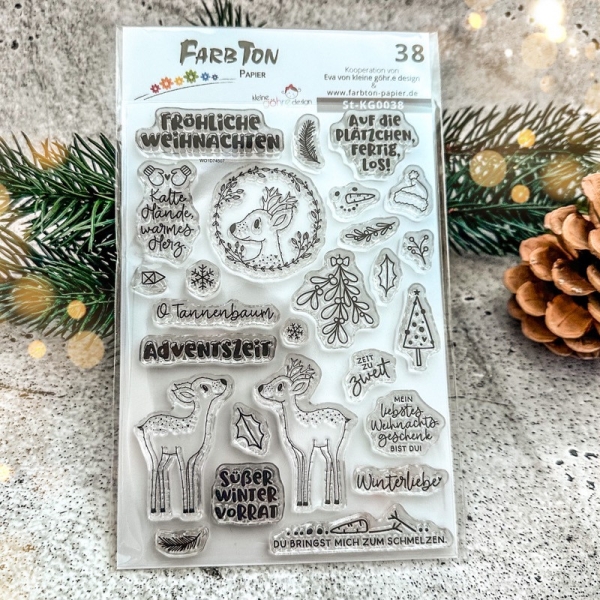 Winterwonderland #1, Stempel - Farbton Papier
