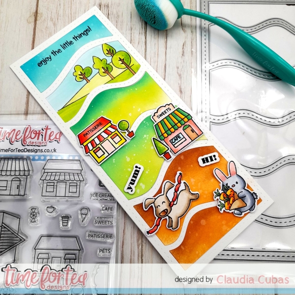 Enjoy The Little Things, Clearstamp - Time For Tea