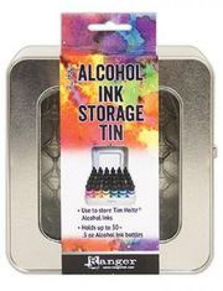 Alcohol Ink Storage Tin – Ranger (Tim Holtz)