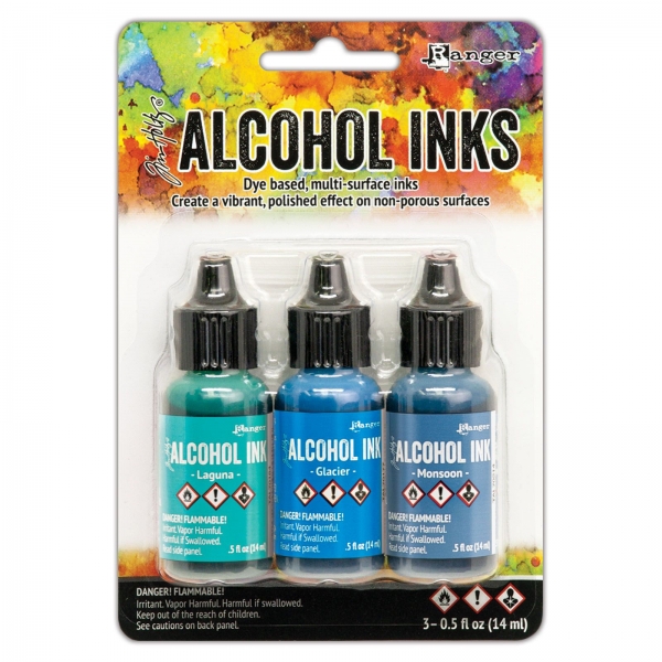 Alcohol Ink, Teal Blue Spectrum - Ranger (Tim Holtz)