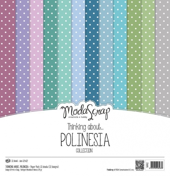 Thinking About Polinesia 6x6 Paperpack - ModaScrap