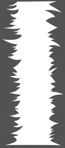 Slimline Grass, Schablone - The Crafter's Workshop