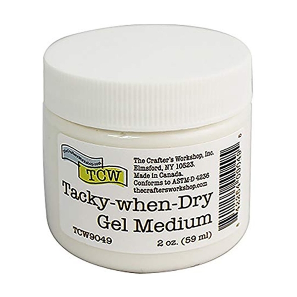 Tacky-when-Dry Gel Medium - The Crafter's Workshop