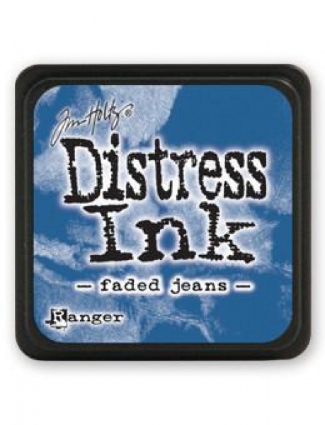 Distress Mini Ink Pad , Faded Jeans - Ranger