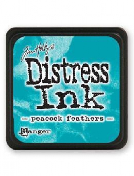 Distress Mini Ink Pad - Peacock Feathers - Tim Holtz (Ranger)