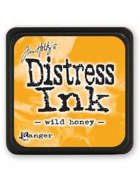 Distress Mini Ink Pad , Wild Honey - Ranger