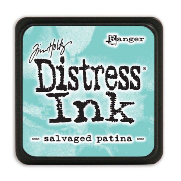 Distress Mini Ink Pad - Salvaged Patina - Tim Holtz (Ranger)