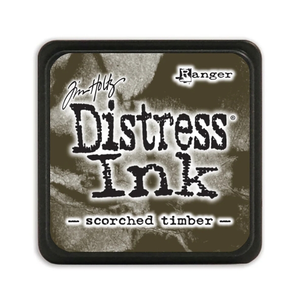 Distress Mini Ink Pad - Scorched Timber - Tim Holtz (Ranger)