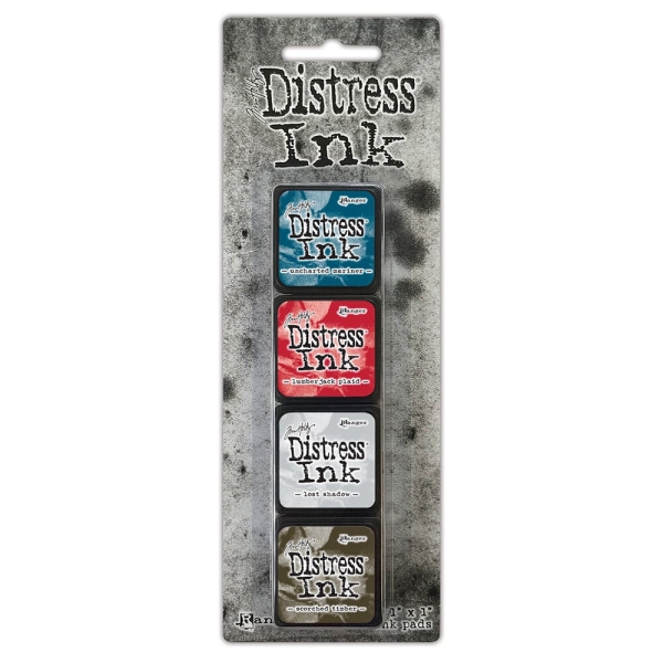 Distress Mini Inkpad Kit #18 - Tim Holtz (Ranger)