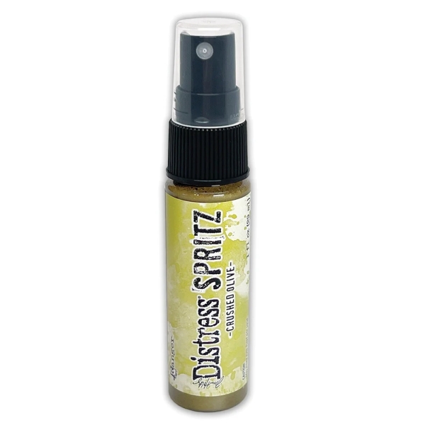 Distress SPRITZ - Crushed Olive - Tim Holtz (Ranger)