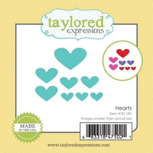 Little Bits Hearts, Stanze - Taylored Expressions