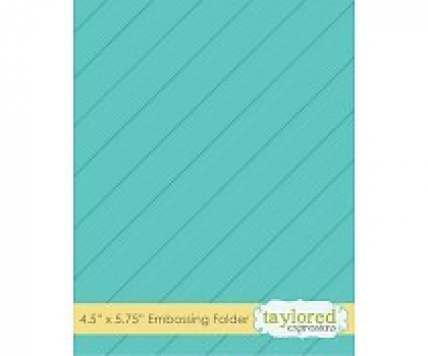 Diagonal Stripe, Prägeschablone - Taylored Expressions