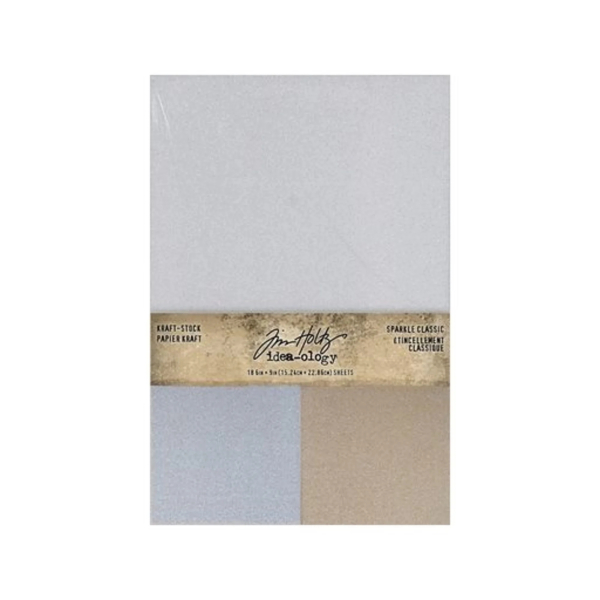 Kraft-Stock Sparkle Classic - Tim Holtz