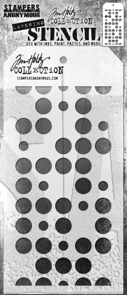 Spots, Layering Stencil - Tim Holtz