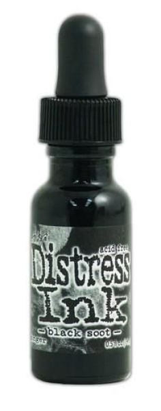 Distress Reinker - Black Soot - Tim Holtz (Ranger)