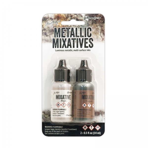 Metallic Mixatives Pearl & Copper - Ranger (Tim Holtz)