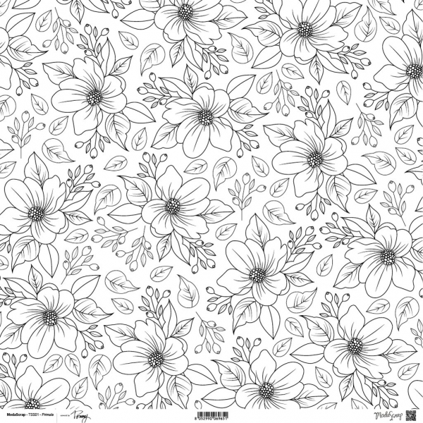 Primula, Designpapier - ModaScrap