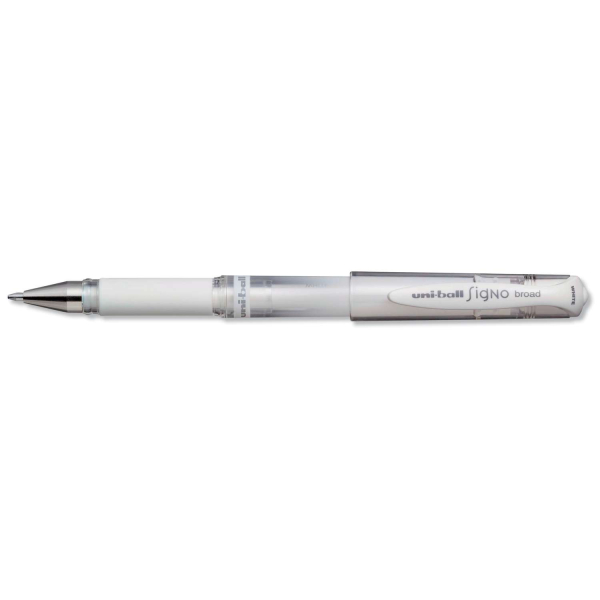 Gel Ink Roller Ball, Weiß - uni-ball