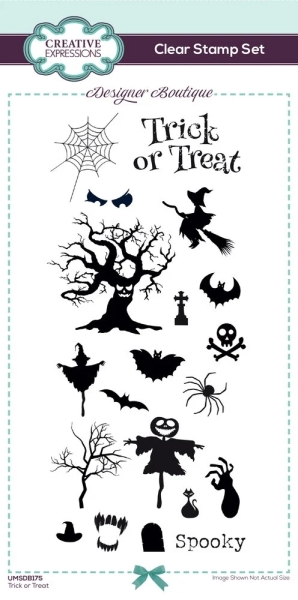 Trick or Treat, Clearstamp - Creative Expressions