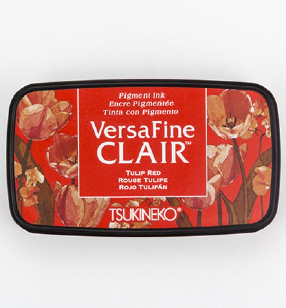 VersaFine Clair Inkpad - Tulip Red