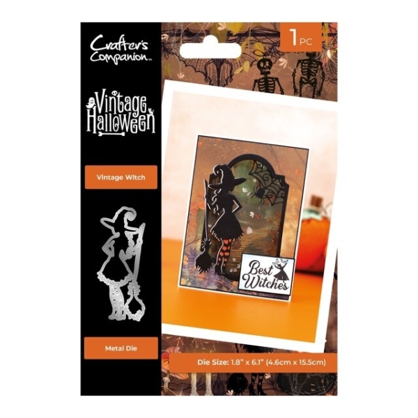 Vintage Halloween Vintage Witch, Stanze - Crafter's Companion