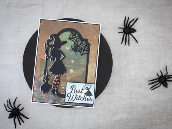 Vintage Halloween Vintage Witch, Stanze - Crafter's Companion