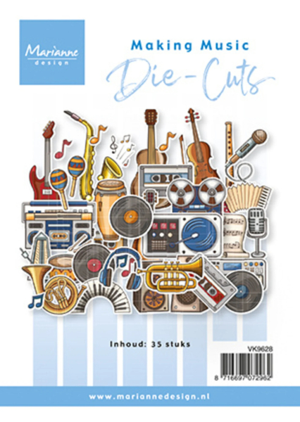 Making Music, Die-Cuts - Marianne Design