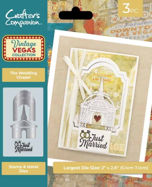 The Wedding Chapel, Stempel & Stanze - Crafter's Companion