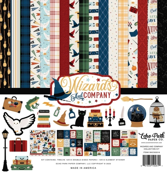 Wizards And Company 12x12 Inch Collection Kit - Echo Park