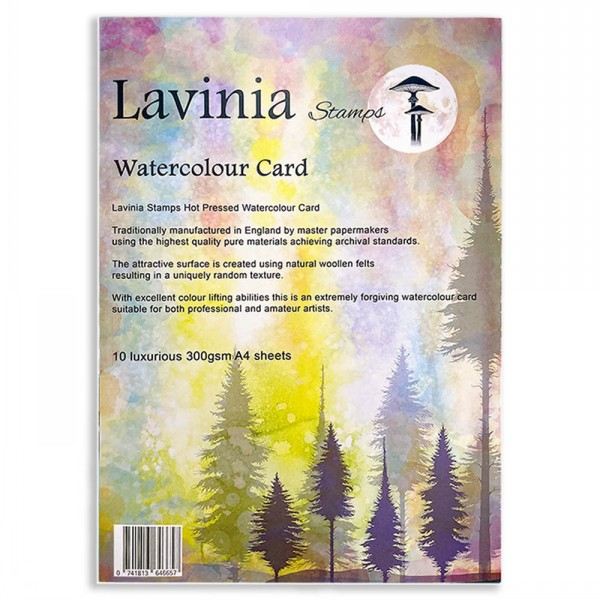 Hot Pressed Watercolour Card - Lavinia Stamps