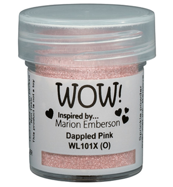 Embossingpulver - Dappled Pink - WOW