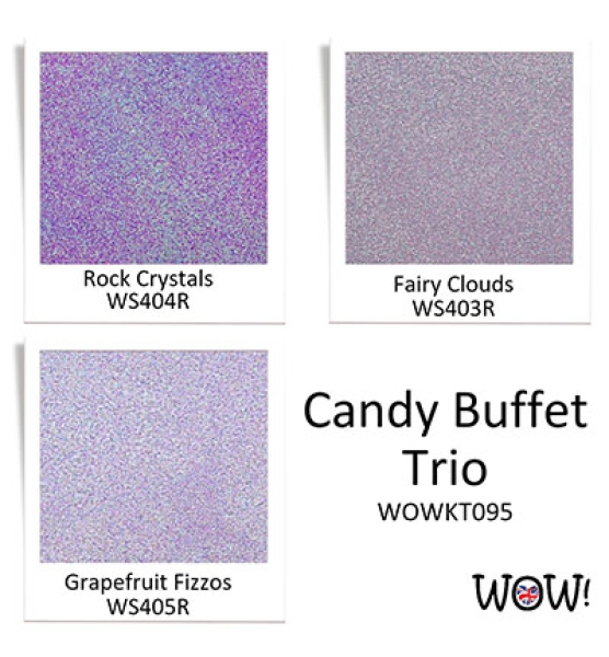 Candy Buffet, Embossingpulver - WOW