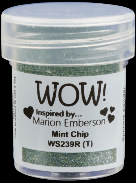 Embossing Glitters - Mint Chip - WOW