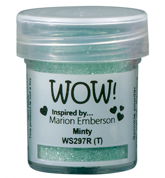 Embossing Glitters - Minty - WOW