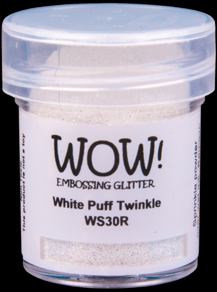 Embossing Glitters – White Puff Twinkle - WOW