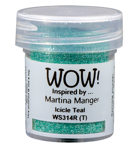 Embossing Glitters - Icicle Teal - WOW