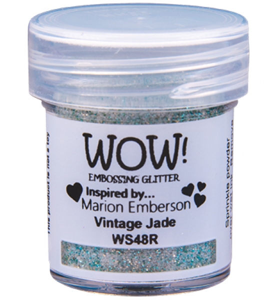 Embossing Glitters - Vintage Jade - WOW