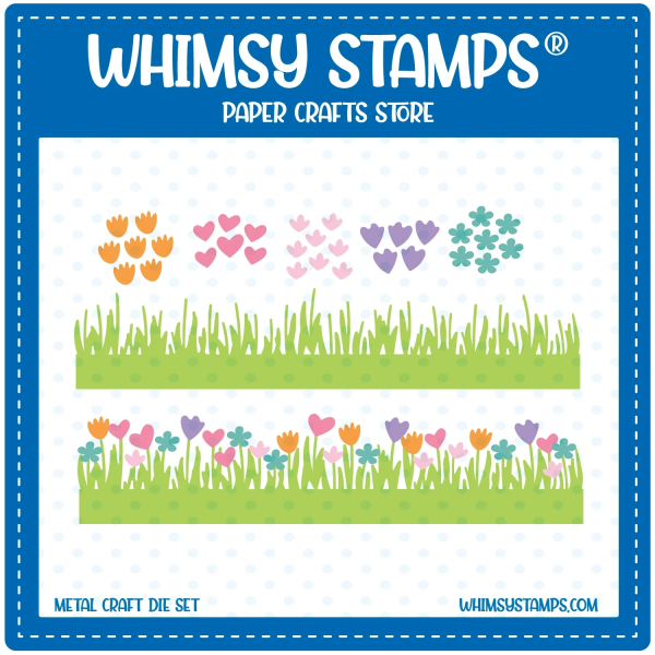 Field of Flowers, Stanzen - Whimsy Stamps