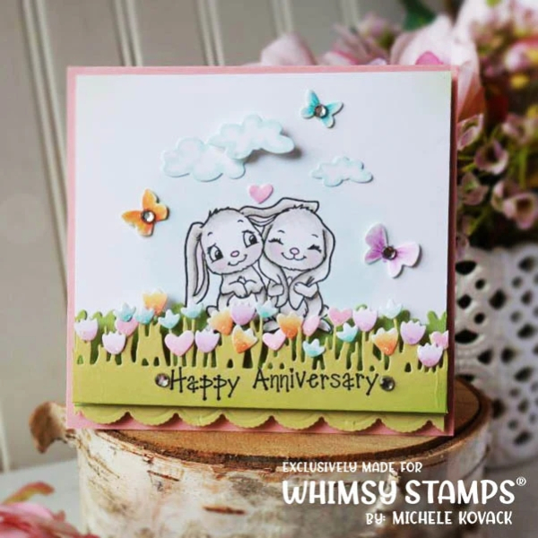Field of Flowers, Stanzen - Whimsy Stamps