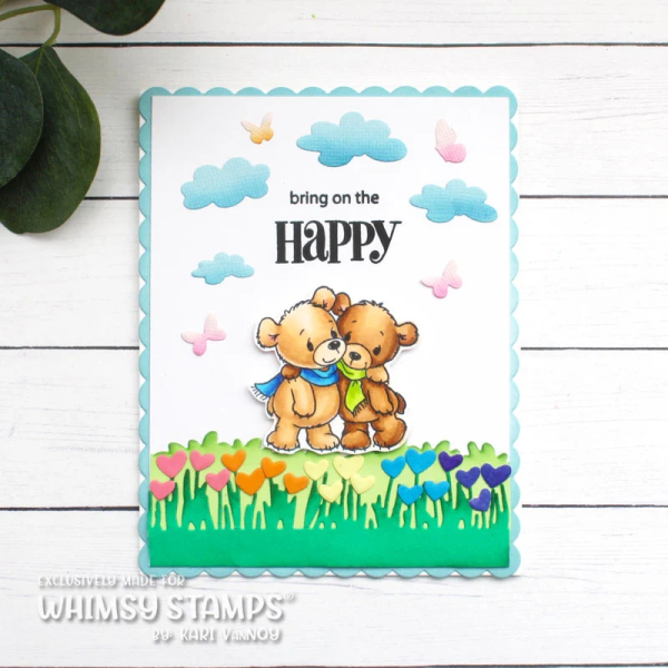 Field of Flowers, Stanzen - Whimsy Stamps