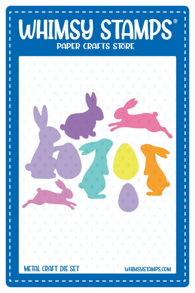 Bunny Silhouettes, Stanzen - Whimsy Stamps