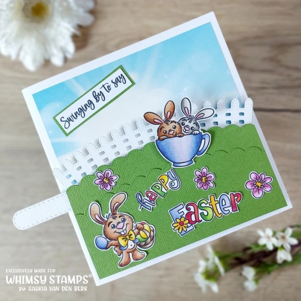 Kinetic Curved Hills, Stanzen - Whimsy Stamps