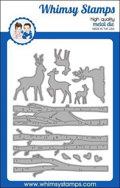 Forest Majesty, Stanzen - Whimsy Stamps