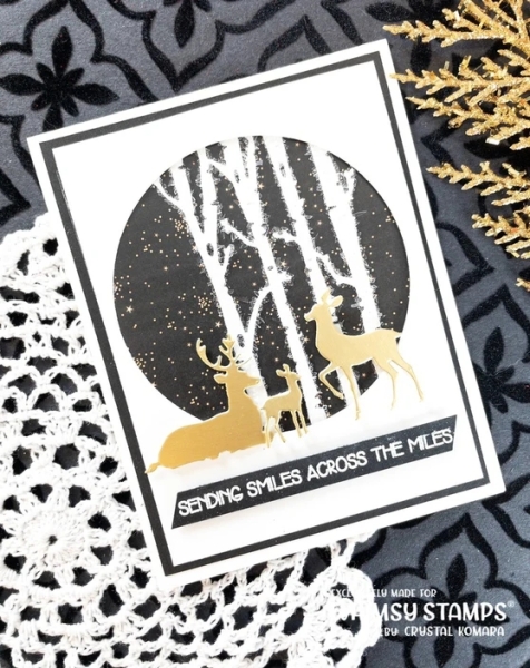 Forest Majesty, Stanzen - Whimsy Stamps