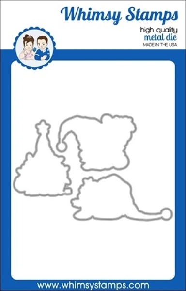 Gnome For The Holidays, Stanzen - Whimsy Stamps