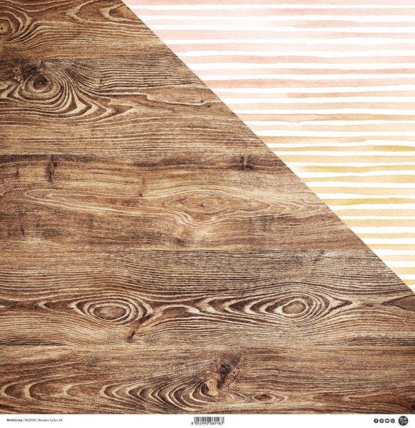 Wooden Colors #05, Designpapier - ModaScrap